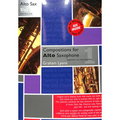 9790570081233 - Compositions for alto saxophone 1