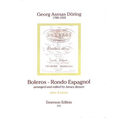 9790570404933 - Boleros - Rondo espagnole