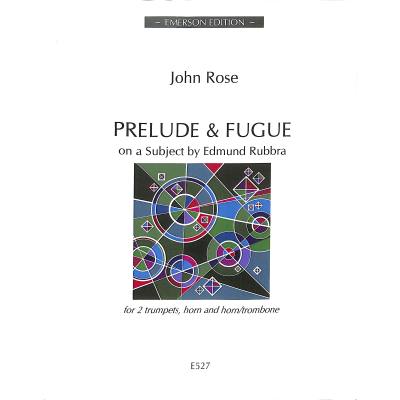 9790570406791 - Prelude + Fugue on a subject by Edmund Rubbra