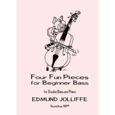 9790570453405 - Four fun pieces for beginner bass