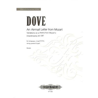 9790577006048 - An airmail letter from Mozart | Variationen | Divertimento 15 B-Dur KV 287