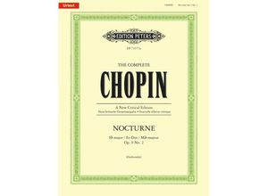 9790577021706 - URTEXT THE COMPLETE CHOPIN   Nocturne Es-Dur op 9 Nr 2 (mit Varianten) - Frédéric Chopin Kartoniert (TB)