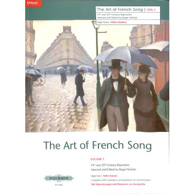 9790577081601 - The art of french song 1