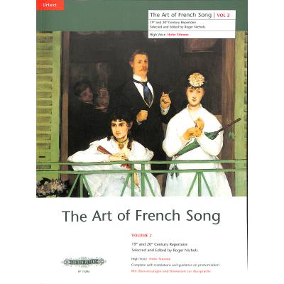 9790577081625 - The art of french song 2