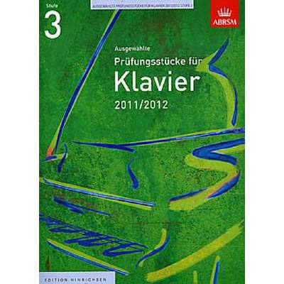 9790577088143 - Prüfungsstücke für Klavier 3 2011 2012