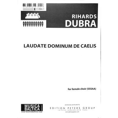 9790697953321 - Laudate dominum de caelis (Psalm 148 150)