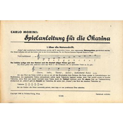 9790700080389 - Spielanleitung für die Okarina