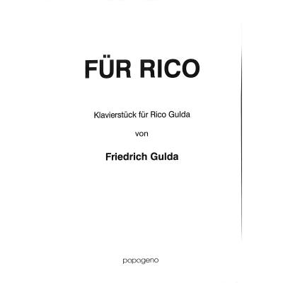 9790700080600 - Für Rico