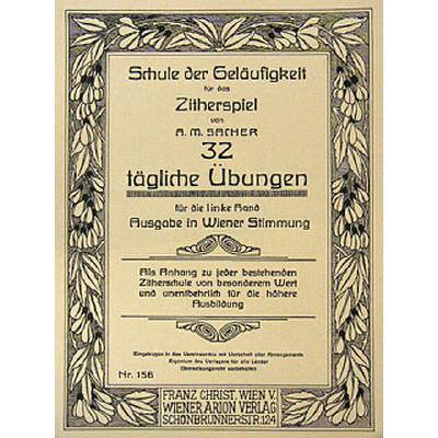 9790700081362 - Schule der Geläufigkeit - 32 Etüden für die linke Hand