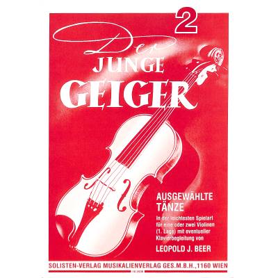 9790700082741 - Der junge Geiger 2 ausgewählte Tänze 2 9790700082741 - Der junge Geiger 2 ausgewählte Tänze 2