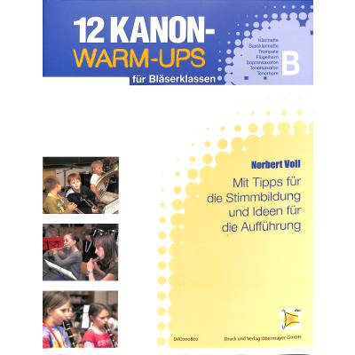 9790700279011 - 12 Kanon warm ups für Bläserklassen