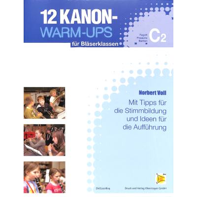 9790700279035 - 12 Kanon warm ups für Bläserklassen