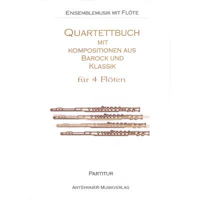 9790700280161 - Quartettbuch mit Kompositionen aus Barock und Klassik