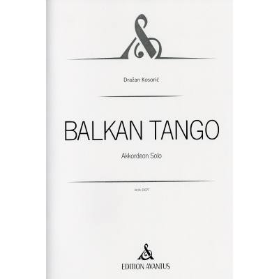 9790700366377 - Balkan Tango