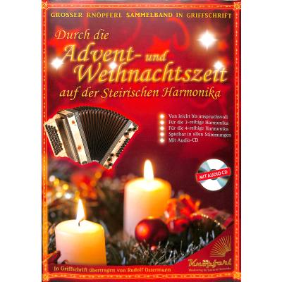 9790700371036 - Durch die Advent + Weihnachtszeit auf der Steirischen Harmonika