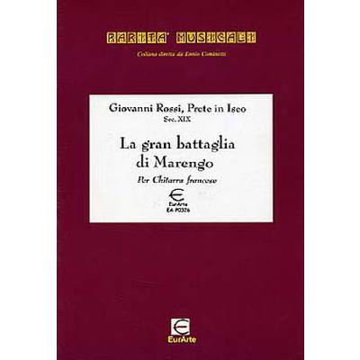 9790705013368 - La gran battaglia di marengo per chitarra francese