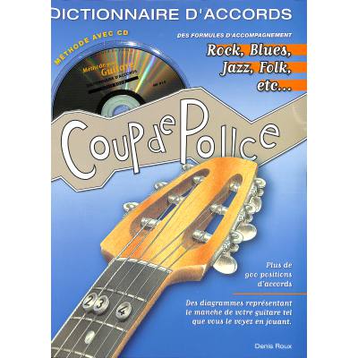 9790707006061 - Coup de pouce - dictionnaire daccords guitare