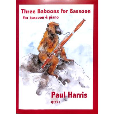 9790708086710 - 3 baboons for bassoon