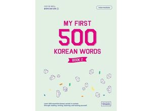 9791191343540 - My First 500 Korean Words - Book 2 Kartoniert (TB)