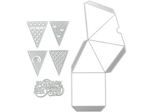 9795002489595 - Kingso - Weihnachtsdekoration Metallstanzformen Schablone diy Scrapbooking Prägung Hasaki