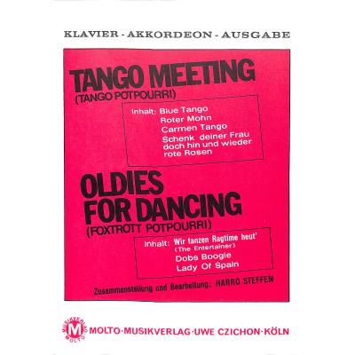 9795016310632 - Tango Meeting + Oldies for dancing