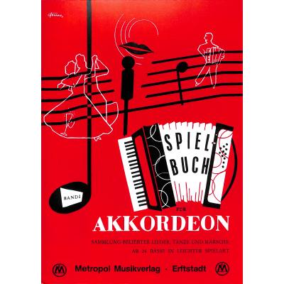 9795016332894 - Spielbuch für Akkordeon 1