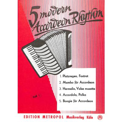 9795016359242 - 5 modern accordeon rhythm 1