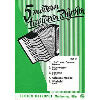 9795016370650 - 5 modern accordeon rhythm 3