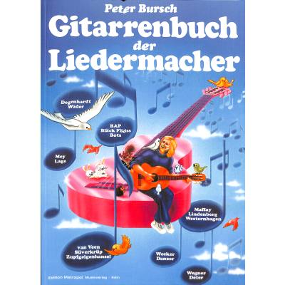 9795016381854 - Gitarrenbuch der Liedermacher - Peter Bursch Kartoniert (TB)