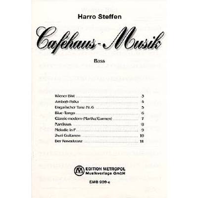 9795016391822 - Cafehaus Musik