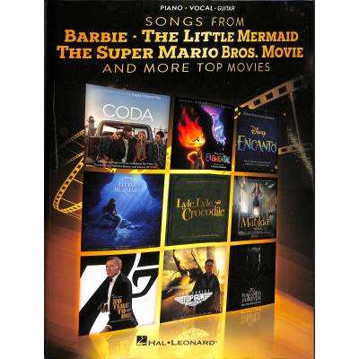 9798350109771 - Songs from Barbie + The little Mermaid