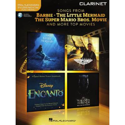 9798350111569 - Songs from Barbie The little mermaid The super Mario Bros Movie and more top movies