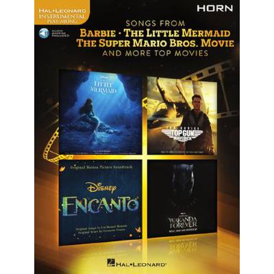 9798350111606 - Songs from Barbie The little mermaid The super Mario Bros Movie and more top movies