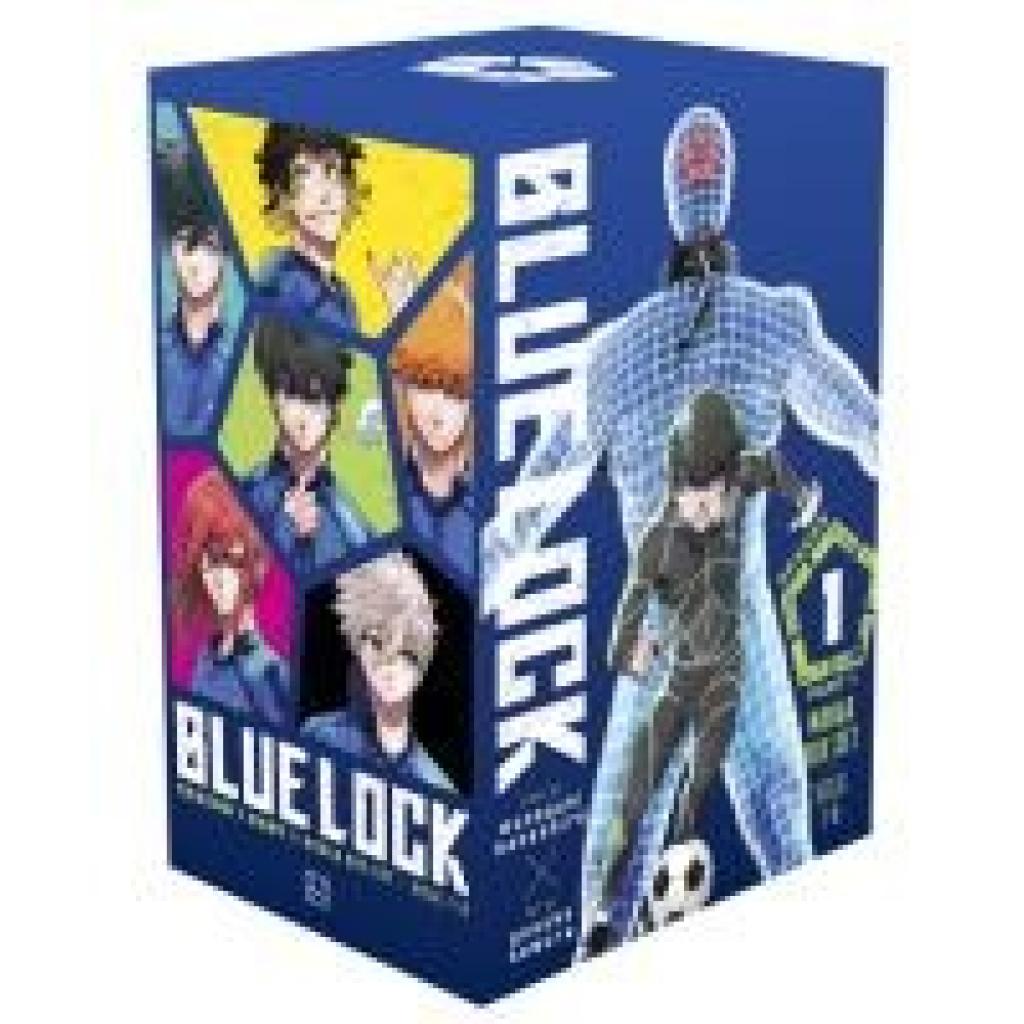 9798888773499 - Kaneshiro Muneyuki Blue Lock Season 1 Part 1 Manga Box Set