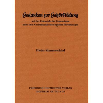 9990000089123 - GEDANKEN ZUR GEHOERBILDUNG