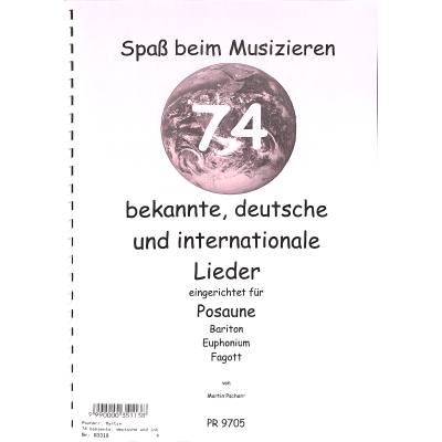 9990000351138 - 74 bekannte deutsche und internationale Lieder