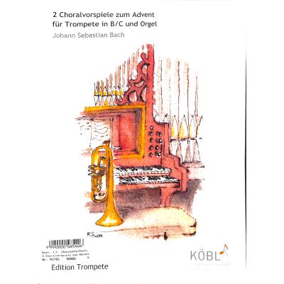 9990000485406 - 2 Choralvorspiele zur Advents + Weihnachtszeit