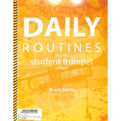 9990000520244 - Daily routines for the student trumpet player