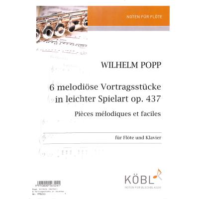 9990000563241 - 6 Vortragsstücke in leichter Spielart op 437