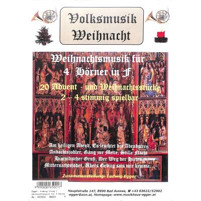 9990000650217 - Volksmusik Weihnacht | 20 Advent und Weihnachtsstücke