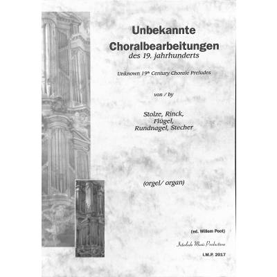 9990000681709 - Unbekannte Choralbearbeitungen des 19 Jahrhunderts