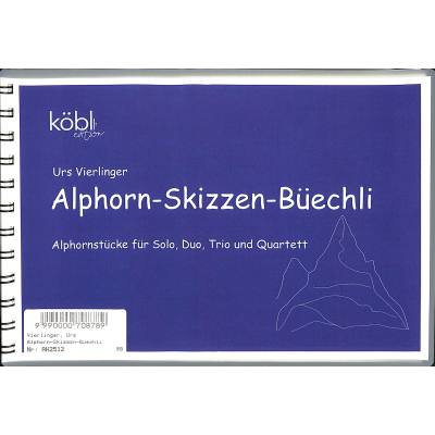 9990000708789 - Alphorn Skizzen Büechli