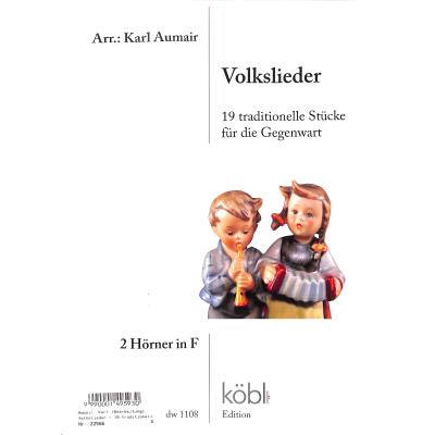 9990001495930 - Volkslieder | 19 traditionelle Stücke für die Gegenwart