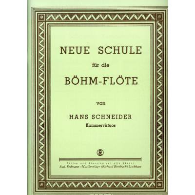 9990050661447 - Neue Schule für Böhmflöte