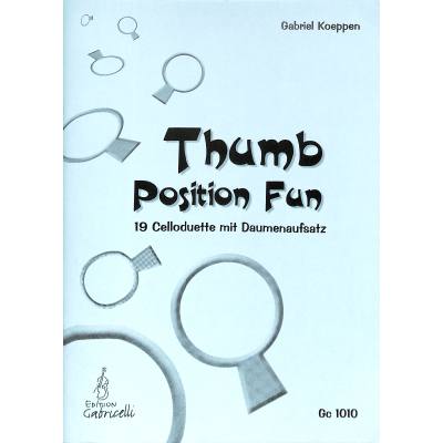 9990051256703 - Thumb position fun - 19 Celloduette mit Daumenaufsatz