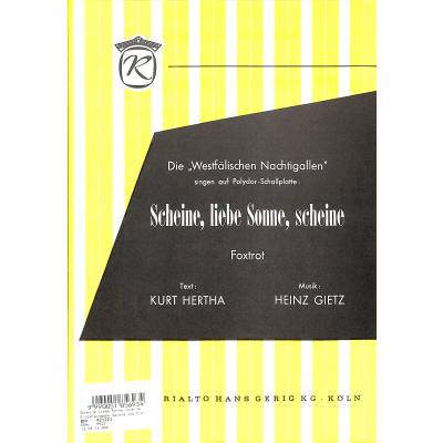 9990051856934 - Scheine liebe Sonne scheine