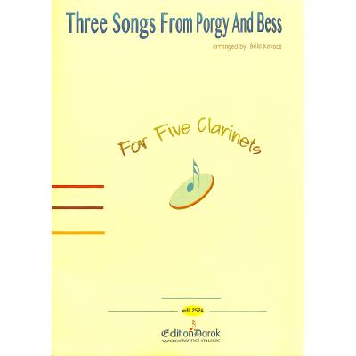 9990051859386 - 3 Songs from Porgy and Bess