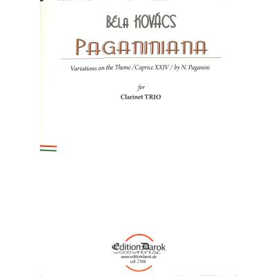 9990051979688 - Paganiniana | Variations on a theme by Paganini | Caprice 24 (Variationen)