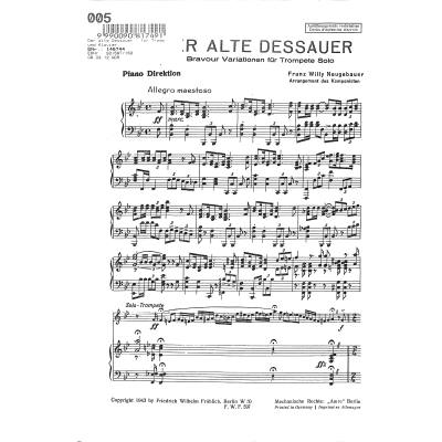 9990090817491 - Der alte Dessauer