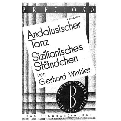 9990090838625 - Andalusischer Tanz + Sizilianisches Ständchen